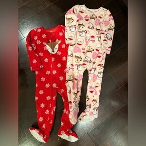 Carter's Red and Cream Holiday Pajama Set